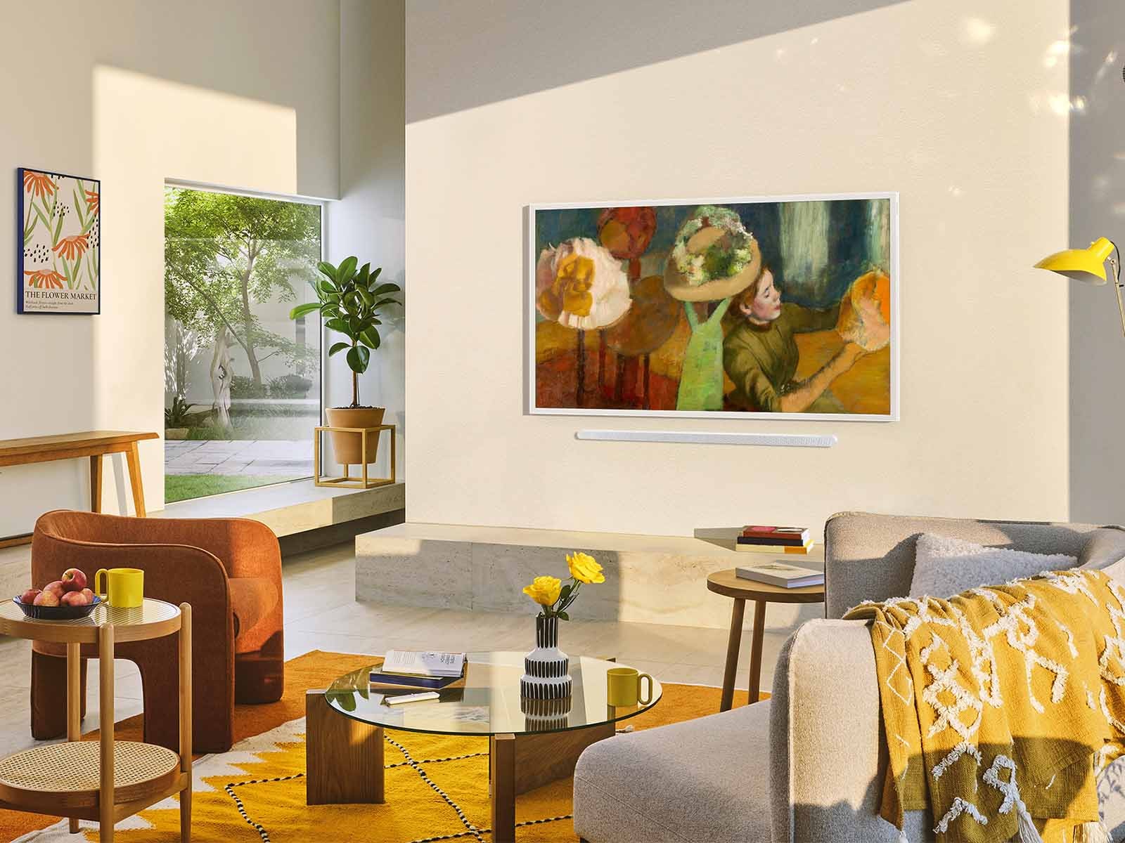Samsung The Frame Neo QLED 4K TV LS03FA - Lifestyle 